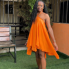 12 Dahlia Halter Mini Dress