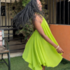 13 Dahlia Halter Mini Dress
