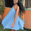 14 Dahlia Halter Mini Dress