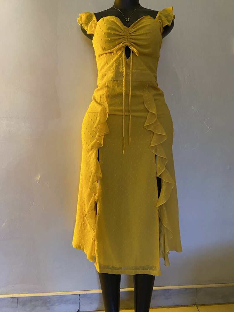 Summer Midi Ruffle Dress