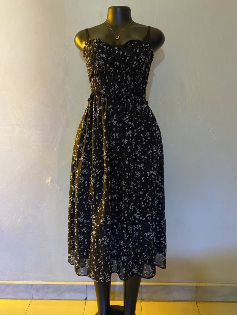 Black Summer - Floral Cami Dress