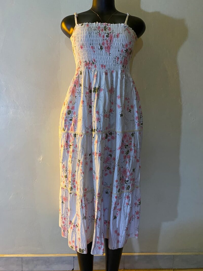 Summer Maxi Tiered Floral Sundress