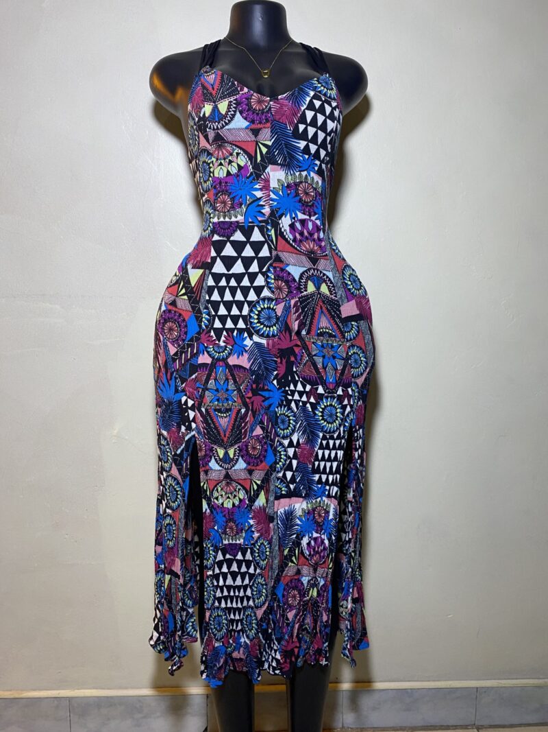 Maxi Tribal Print Sundress (with pockets)