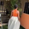 Eden Drawstring Maxi Skirt