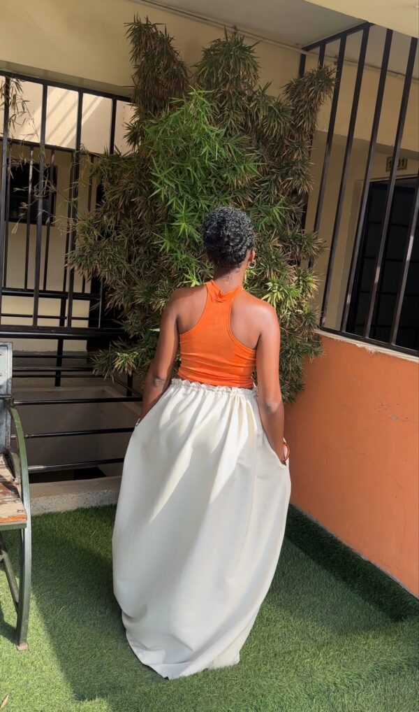Eden Drawstring Maxi Skirt