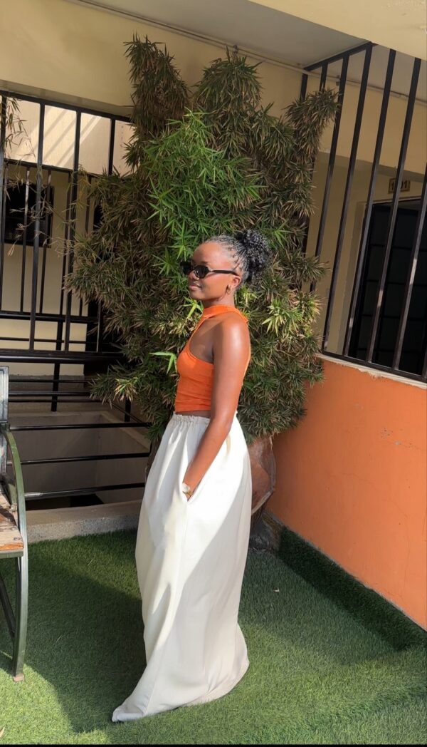 Eden Drawstring Maxi Skirt