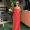 Ayla Tube Maxi Dress (has pockets)